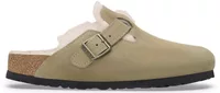 Birkenstock Boston Shearling Suede Taupe