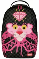 Pink Panther Drippy Diamonds Backpack Black/Pink