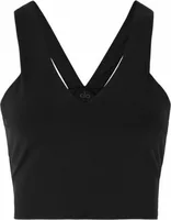 Alo Yoga Real Airbrush Sports Bra Black
