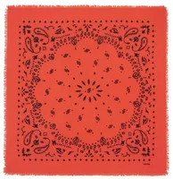 Cashmere Bandana Hachiko Pop Coral