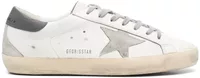 Super-Star White Gray Distressed