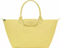 Longchamp Le Pliage One Large Handbag Lime