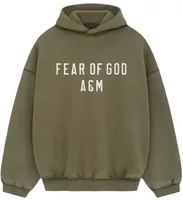Essentials Heavy Fleece Hoodie Military