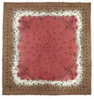 Extra Large Bandana Effy Square Dye Sierra