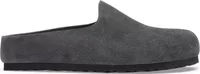Birkenstock Amsterdam Wrapped Suede Leather Charcoal