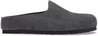 Birkenstock Amsterdam Wrapped Suede Leather Charcoal