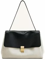 Shoulder Bag Black Canvas