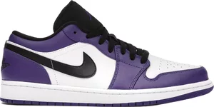 Nike Air Jordan 1 Low Court Purple White