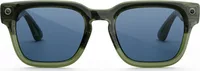 Fury AI Smart Glasses Blue Atlantic Lens Racing Green