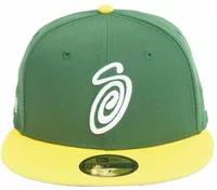 New Era 59FIFTY Swirly S Cap Green/Yellow