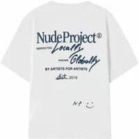 Nude Project Global Soon Tee White