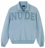 Nude Project Daegu Quarter-Zip Baby Blue