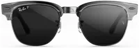 Ray-Ban Meta Clubmaster Audio AI Smart Glasses Polarized Grey Lens Iron