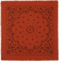 Cashmere Bandana Hachiko Burnt Orange