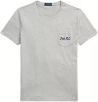 Polo Ralph Lauren Custom Slim Fit Polo Bear Jersey T-Shirt Heather Heritage Bear