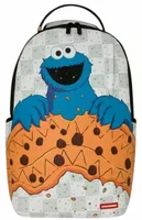 Sprayground Sesame Street Cookie Monster Shark Backpack Multicolor