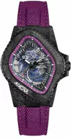 Laarvee Black Carbon Fiber Resin Composite Purple