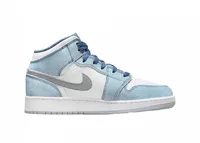 Nike Air Jordan 1 Mid SE French Blue Light Steel (GS)