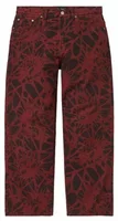 Baggy Jean Overdyed Red