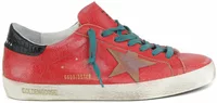 Golden Goose Super-Star Red Crack Upper