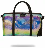 Sprayground Magic City Mini Duffle Silver