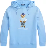Polo Ralph Lauren Polo Bear Fleece Hoodie Chambray Blue Denim Bear