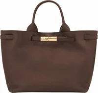 Longchamp Le Smart L Tote Bag Mocha