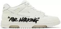 OFF-WHITE Out Of Office OOO Low Tops For Walking White