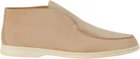 Loro Piana Open Walk Ankle Boot Suede Sandstone
