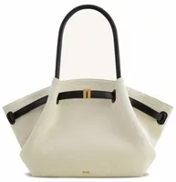 JW PEI Hana Medium Tote Bag Black Canvas