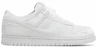 Nike Dunk Low Dover Street Market Triple White Velvet