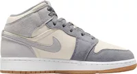 Nike Air Jordan 1 Mid SE Coconut Milk Particle Grey (GS)