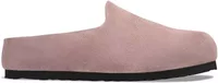 Birkenstock Amsterdam Wrapped Suede Leather Faded Purple