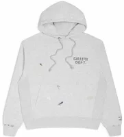 Gallery Dept. GD Paint Logo Hoodie Light Heather Grey