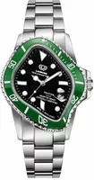 Laarvee Silver Precision Steel Green & Black