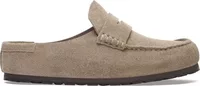 Birkenstock Naples Wrapped Suede Leather Taupe