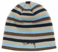 Stussy Smoothstock Striped Skullcap Blue