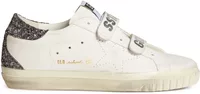 Golden Goose Bio-Based Old School Perforated Star Glitter Heel Tab (W)