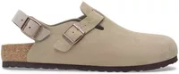 Birkenstock Tokio Suede Leather Taupe