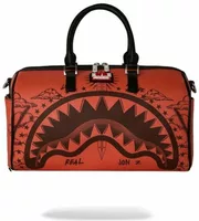Sprayground Jon Z Tattoos Mini Duffle Orange