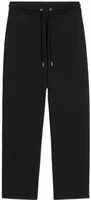 Ami Paris Ami De Coeur Cotton Track Pants Black/White Cream