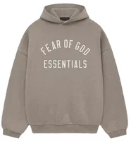 Fear of God Essentials Fleece Hoodie Heather Gray