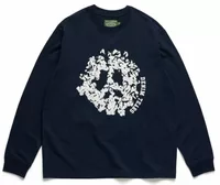 Denim Tears Denim U Long Sleeve Tee Navy