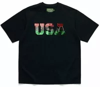 Denim Tears Pan-African Sequin USA Tee Black
