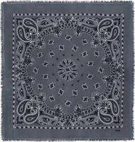 Cashmere Bandana Hachiko Bico Flannel Gray