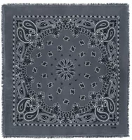 Cashmere Bandana Hachiko Bico Flannel Gray