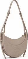 Polène Numéro Dix Edition Crocodile Nubuck Taupe