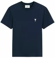 Ami De Coeur Cotton T-Shirt Midnight Blue