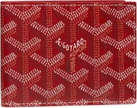 Goyard Insert Victoire Card Wallet Red