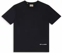French Micro Logo Tee Washed Black